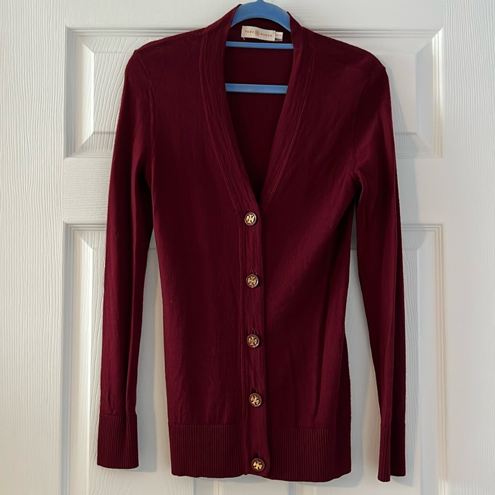 Tory Burch, merino wool cardigan